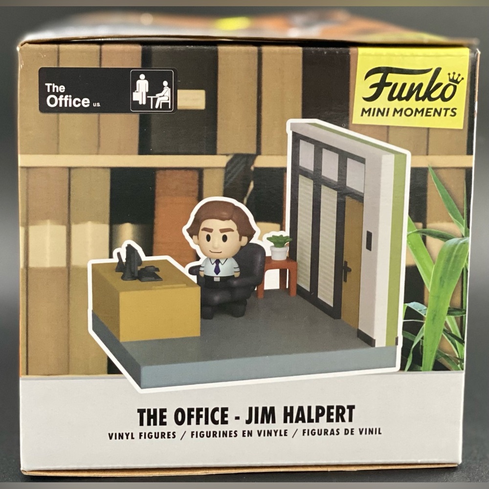 Brand New Funko The Office Jim CHASE Mini Moments Mini-Figure Diorama Playset - Picture 5 of 8